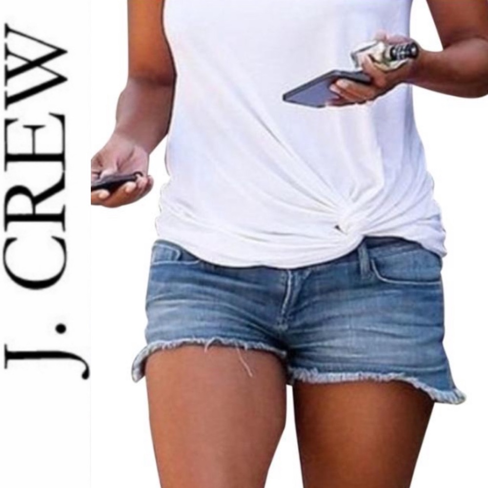 ✨J. Crew Indigo Blue Jean Shorts✨